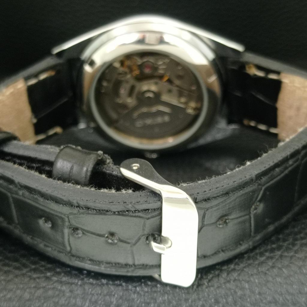 REFURBISHED SEIKO 5 AUTOMATIC 6309A VINTAGE JAPAN MENS SILVER WATCH a442258-1