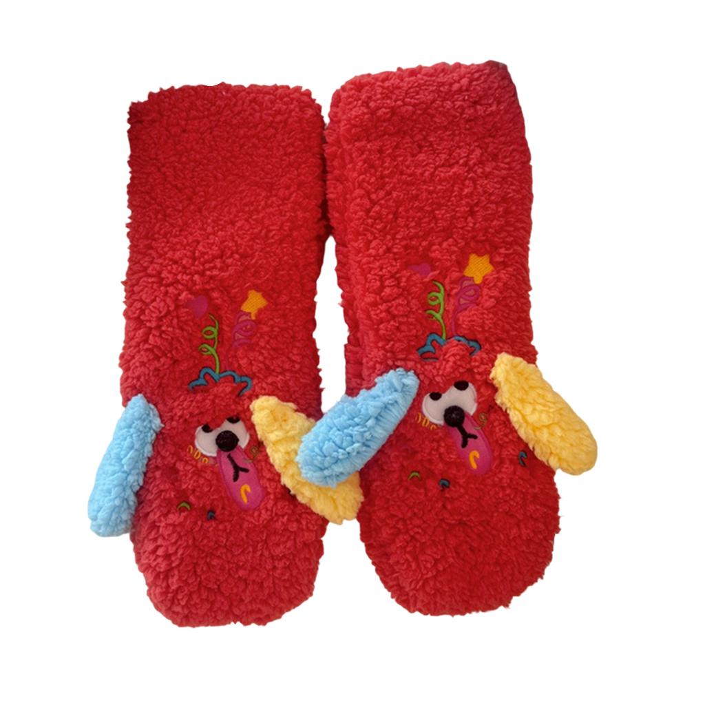 Erwachsene Indoor Nicht-gefütterte Pantoffelsocken, Warme Bodensocken für Zuhause