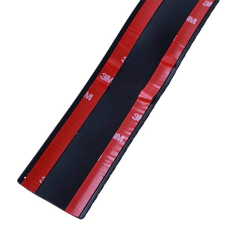 1m Car Trunk Door Sill Plate Protector Rear Bumper Guard Rubber Mouldings Pad Trim Cover Strip Car