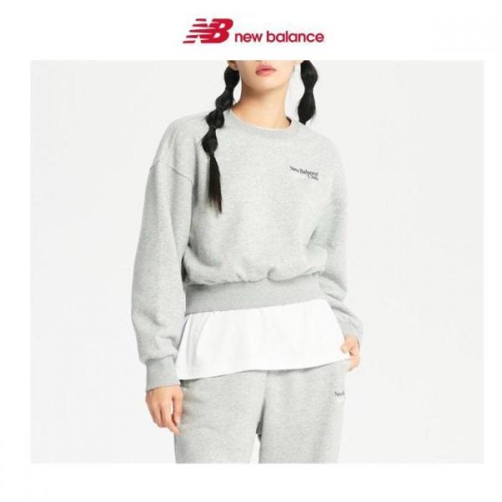 

New Balance Свитшот полукроп с начесом B1 Nbncd4w912 Ac 85(S)