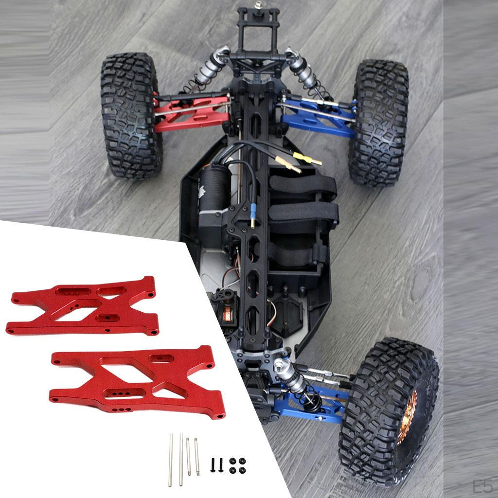 2 Pieces Aluminum Rear Suspensions for Lasernut U4 1:10 RC Car Accessories Spare Parts