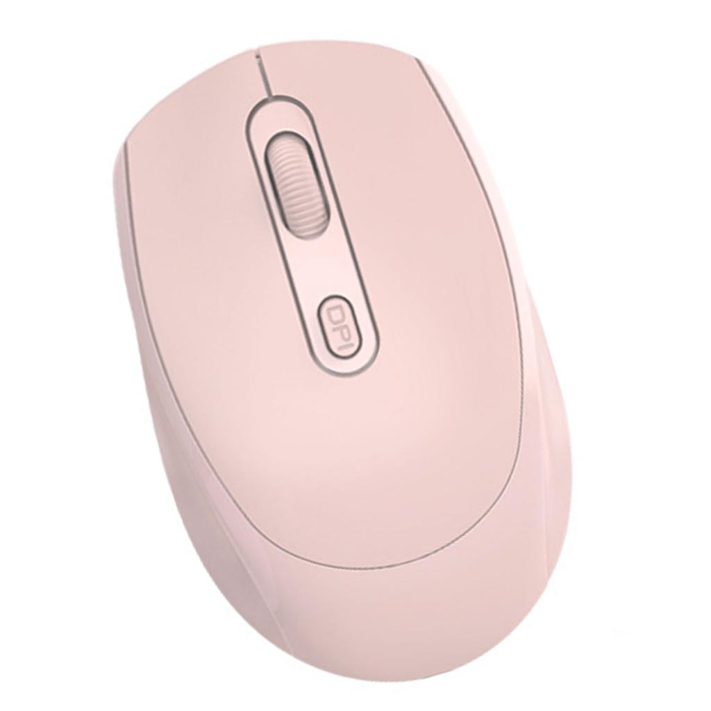Wireless Mouse Optical 2.4GHz Bluetooth Dual Mode USB Mouse High Accuracy 1600DPI Ergonomic Design