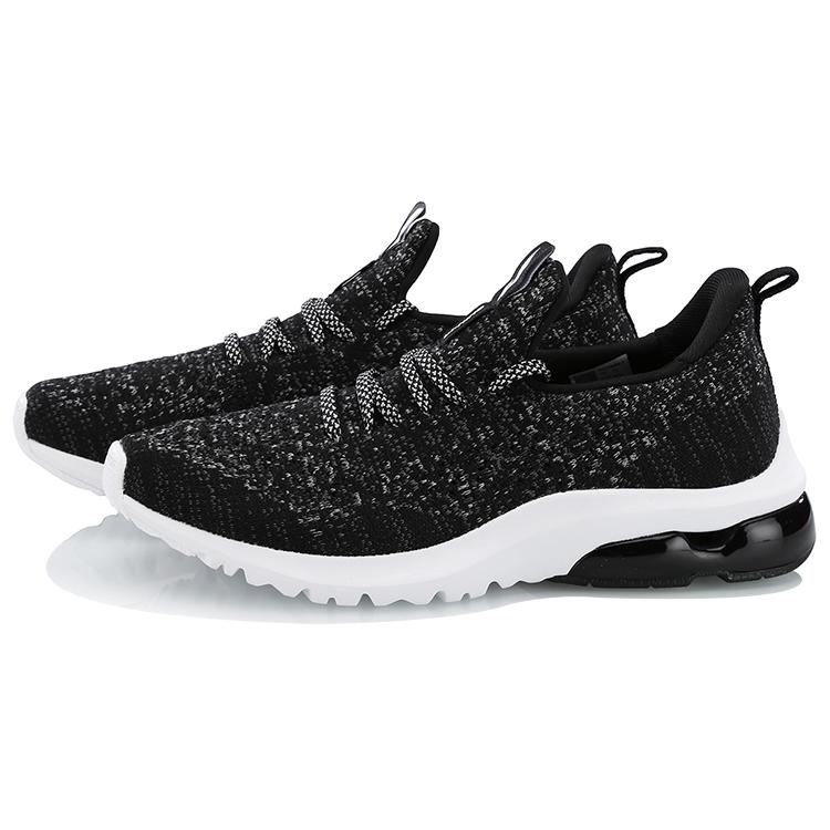 Li Ning Low top Running Shoes Women's Black White AGCN084-1