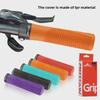 Universal Non-Slip Rubber Bike Handlebar Grips: Lightweight and Compatible with Mountain, Fixed Gear, and Folding Bikes