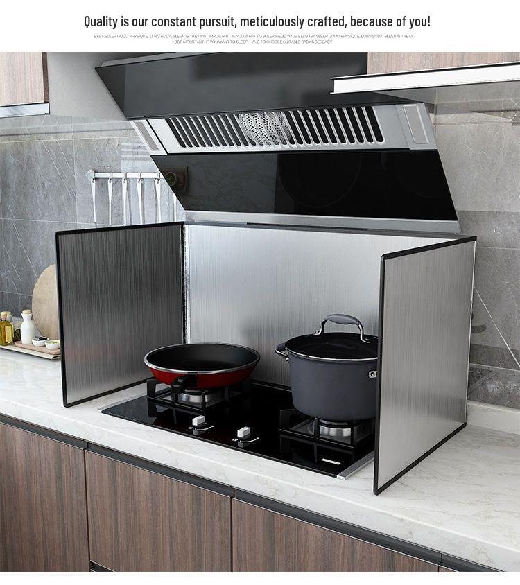 Heat-Resistant Stainless Steel Oil Splatter Guard for Stovetop Cooking