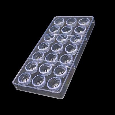 Stampo per Cioccolato Plastica Trasparente Stampo Decorativo per Dessert per Cottura Cupcake Biscotti Caramelle