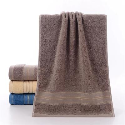 Ensemble de 2 serviettes de bain pour améliorer l'absorption de l'eau, usage domestique, couleur unie, douces et agréables pour la peau, accessoires de salle de bain, serviettes