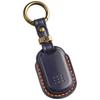 [smasol] YKK Compatible Tag Key Cover High Quality Genuine Leather