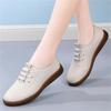 2024 Fashion Solid Color PU Women's Single Shoes Shallow Slip-on Comfortable Casual Outer Wear Hot-selling Women's Single Shoes