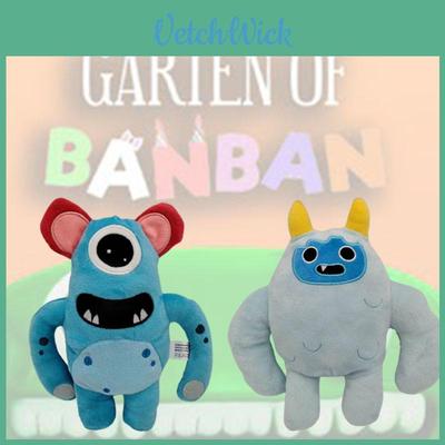 Juguete de Peluche Garten Of Banban Oso Diablo y Cuerno Amarillo Banban Gordo y 23cm)