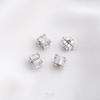14K Gold-Plated Zircon Spacer Beads for DIY Jewelry