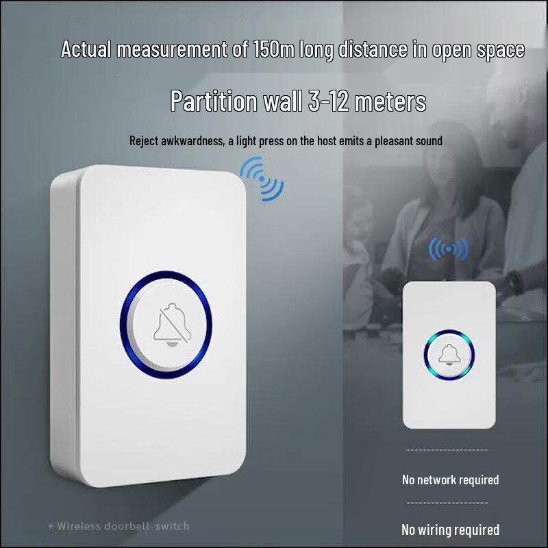 GANGQI M5 Wireless Waterproof Doorbell System
