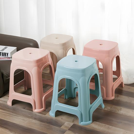Stackable Classroom Stools Plastic Teacher Chair Indoor Outdoor Flexible Seating Decorative Stools Round Classroom Chairs