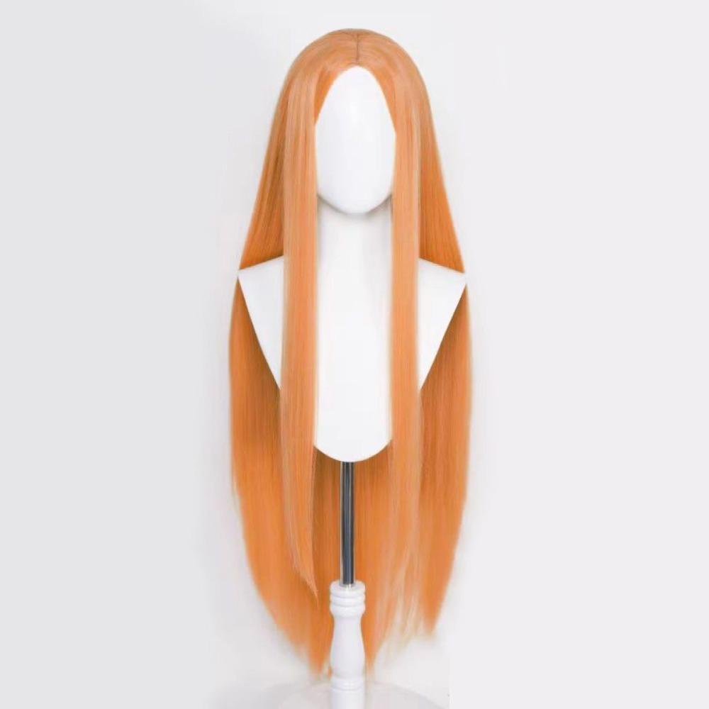 Parrucca Capelli Lisci Ultra Lunghi da 40 Pollici Versatile Anime Parrucca Liscia Cosplay Festa