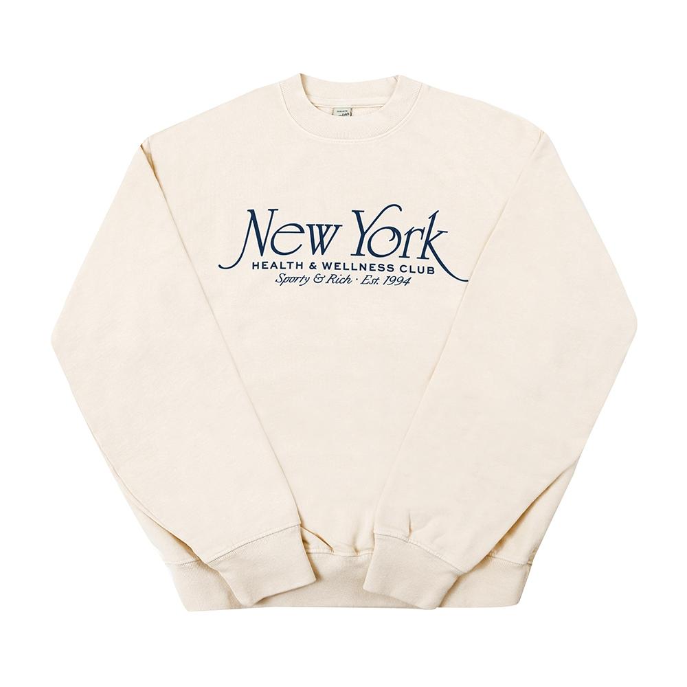 Sporty Rich Ws067s409nc Ny 94 Public Sweatshirt WS067S409NC M 15960₽