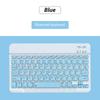 Bluetooth Wireless Keyboard with Mouse Portable Mini Rechargeable Keyboard for iPad Tablet Android iOS Windows Laptop