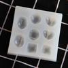 Silicone Mold Crafting Moulds Distinctive Geometric Gemstones Shape Moulds Silicone Texture for Pendants and Earrings