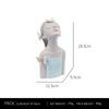 Nordic Handmade Light Luxury Girls Resin Crafts Ins Ornaments Living Room Home TV Cabinet Desktop New Decoration
