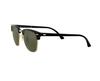 Солнцезащитные очки Rayban RB3016 размер оправы линзы зеленый W0365, 49, цвет черный, цвет (классический G-15)