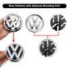SVLHP1 For Volkswagen Polo 2011 2012 2013 6R0853600A ABS VW Car Front Logo Grille Badge Trunk Emblem Decoration Replacement Accessories