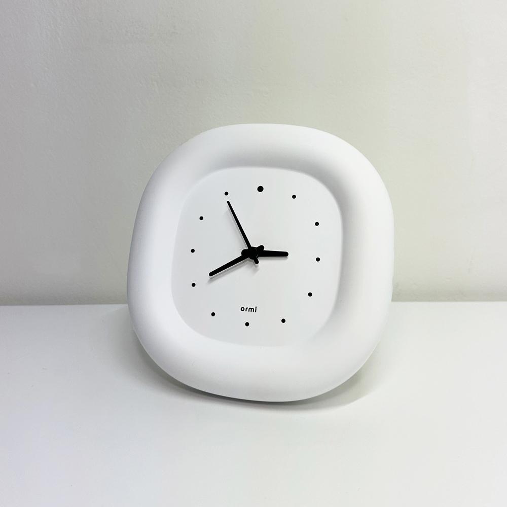 Ainobia Ormi Blasen-Uhr Stille Wand- und Schreibtischuhr Hc07