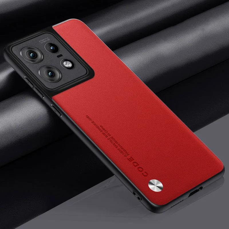 Luxury PU Leather Case for Motorola Edge 50 60Pro Ultra Neo Shockproof Silicone Phone Case for Moto Edge 70 60 Fusion Back Cover