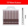 Belton Magnetic Hex Shank Torx Screwdriver Bit Set