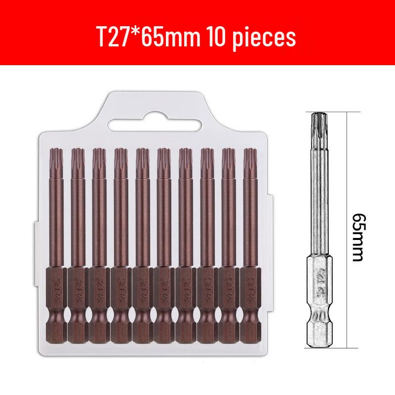 Belton Magnetic Hex Shank Torx Screwdriver Bit Set