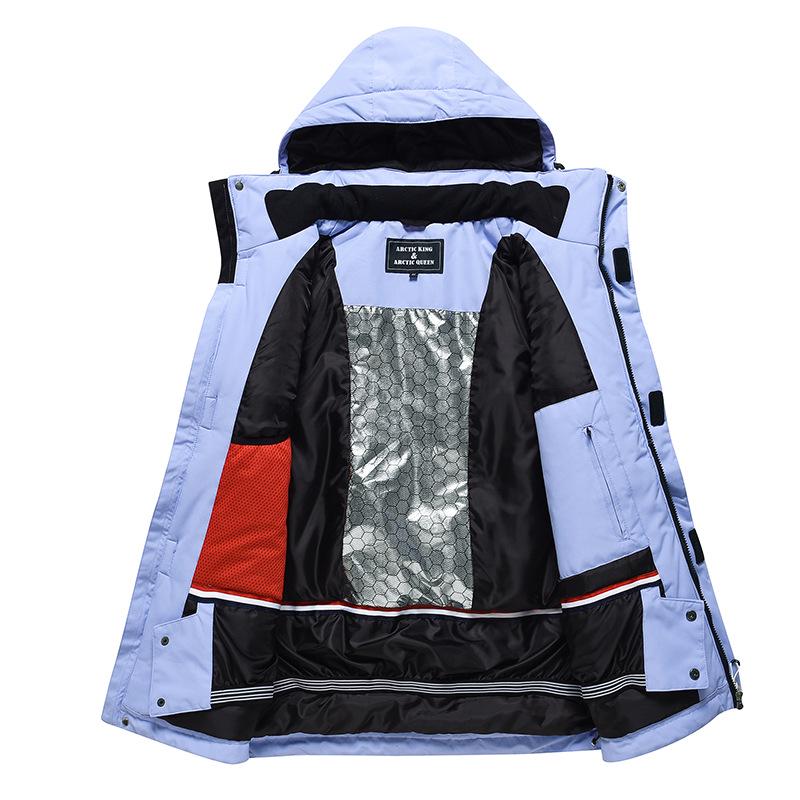 Unisex Winter Ski Suit: Jacket & Pants Set for Outdoor Skiing & Snowboarding