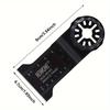 oscillating tool saw blades S10, 10pcs blade for wood, plastic, soft metal cutting