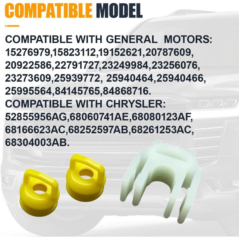 Transmission Shift Cable Bushing Clip - Perfect Fit for Chrysler Cadillac Buick Chevrolet Secure Gear Linkage Accessory