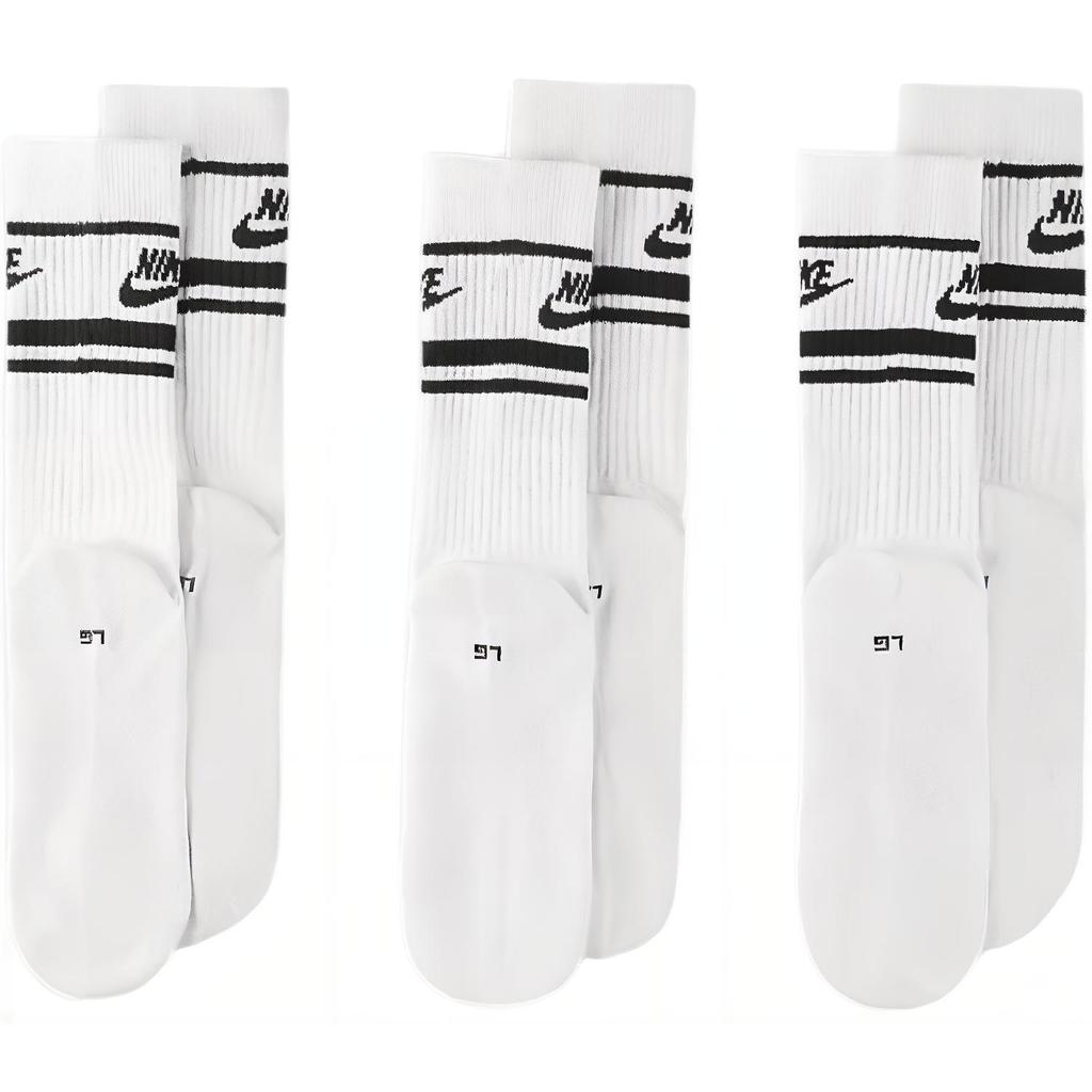 Nike Crew Socks Men's 3 Pack White DX5089-103