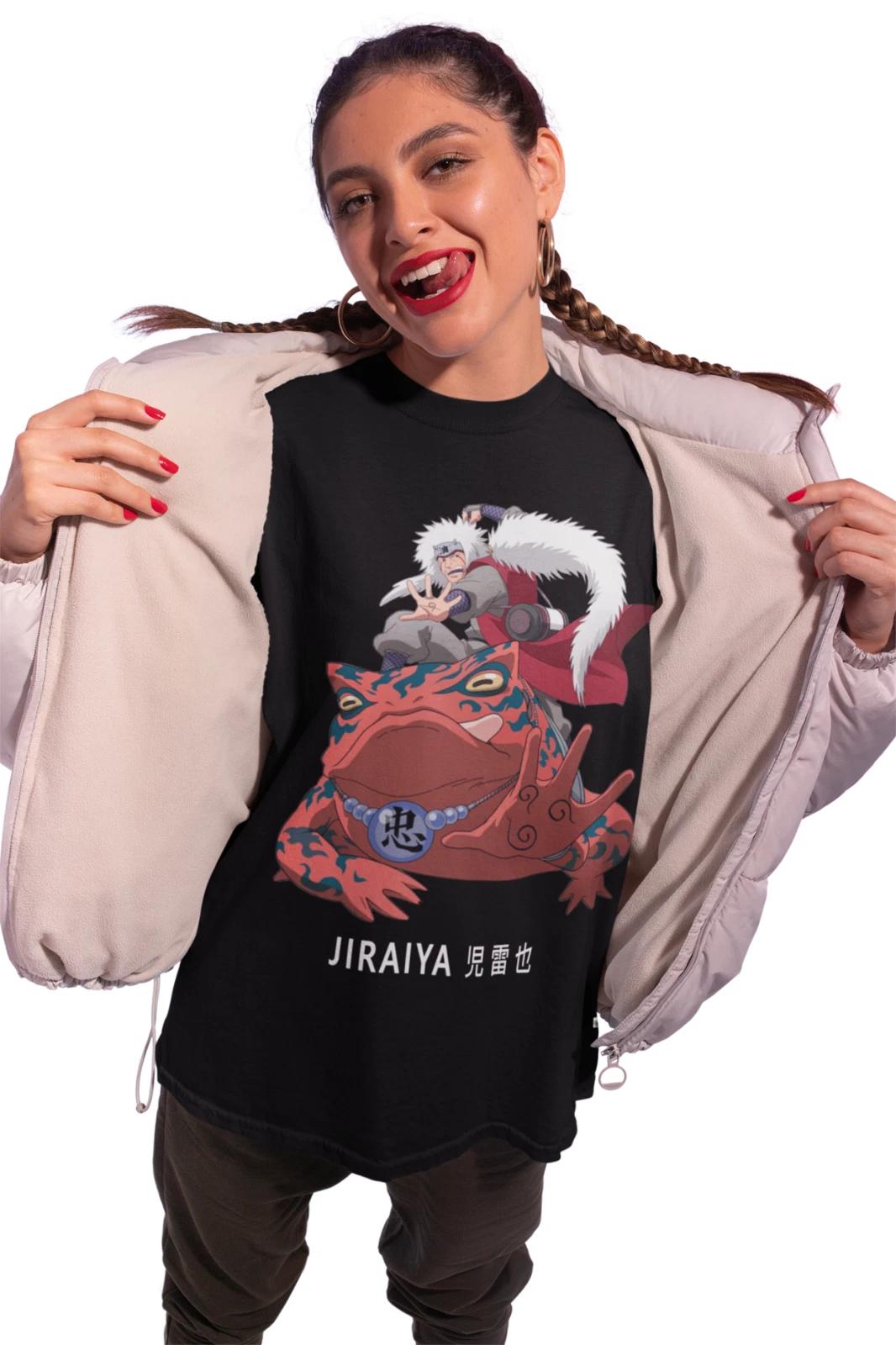 Jiraiya shirt Naruto Shippuden, Anime ,manga new size s to 5xl unisex Shirt 3XL