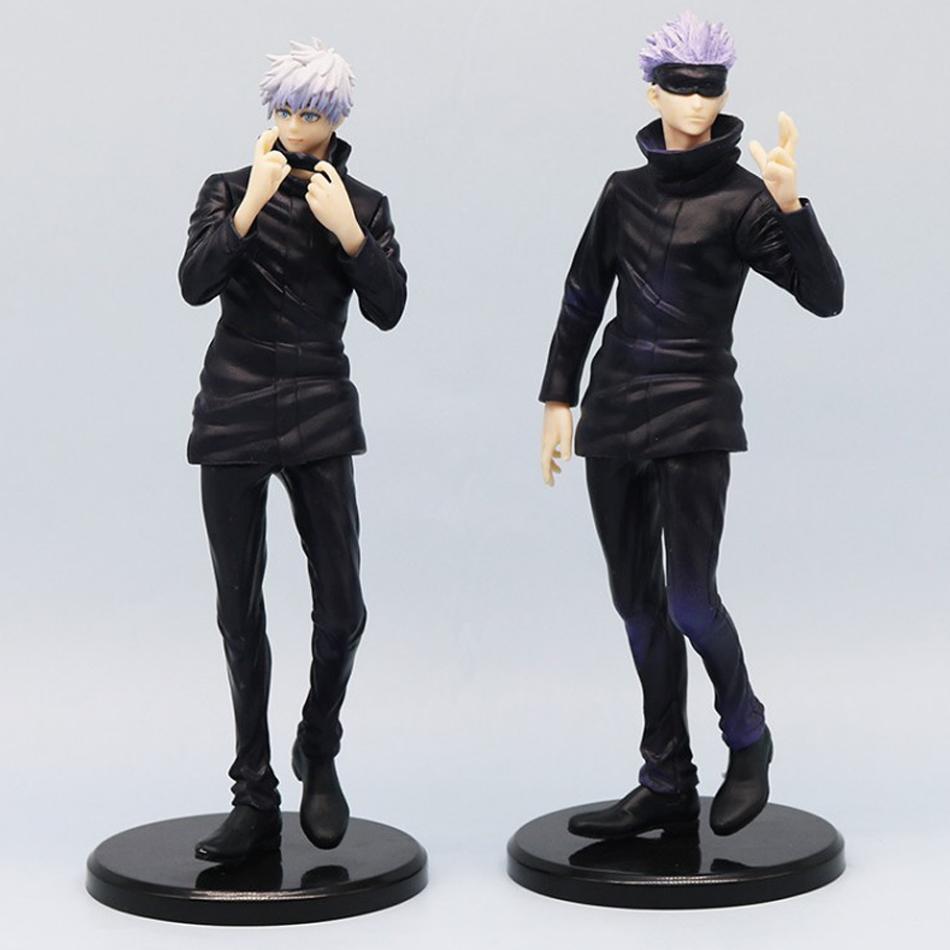 Wholesale with Box 21cm Anime Jujutsu Kaisen Satoru Gojo Figure Model Toy Gift Collection Itadori Yuji Pvc Action Figure