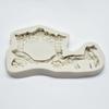 DIY Baking Mold Christmas Pumpkin Carriage Float Silicone Mold Fondant Cake Decoration Tool
