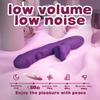 Dildo Vibrator Women's Erotica Clitoral Vibrator G-spot Insertion Dildo with Slap Vibration and Mouth Sucking for Female Couples