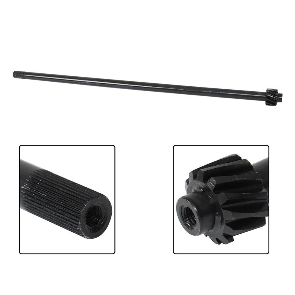 and For Troy Lawn Mower Steering Rod Shaft with Gear Kit Direct Replacement For For Enhanced Steering Functionality