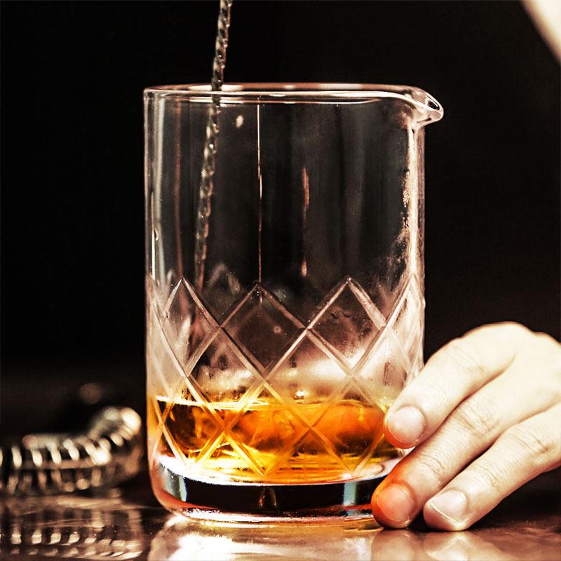 ZISIZ Japanese Crystal Cocktail Stirring Glass