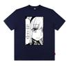 Trendy Brand Men'S Y2K Cartoon Printing T-Shirt Japanese Street Trend Large Version Loose Cotton T-Shirt Men And Women