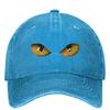 Cat Eyes Halloween Baseball Cap Eyes Streetwear Women Men Trucker Hat Sunshade Hunting Camping Baseball Caps Gift