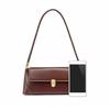Textured Fashion Retro Baguette Underarm Bag Versatile Shoulder Messenger Bag Trendy