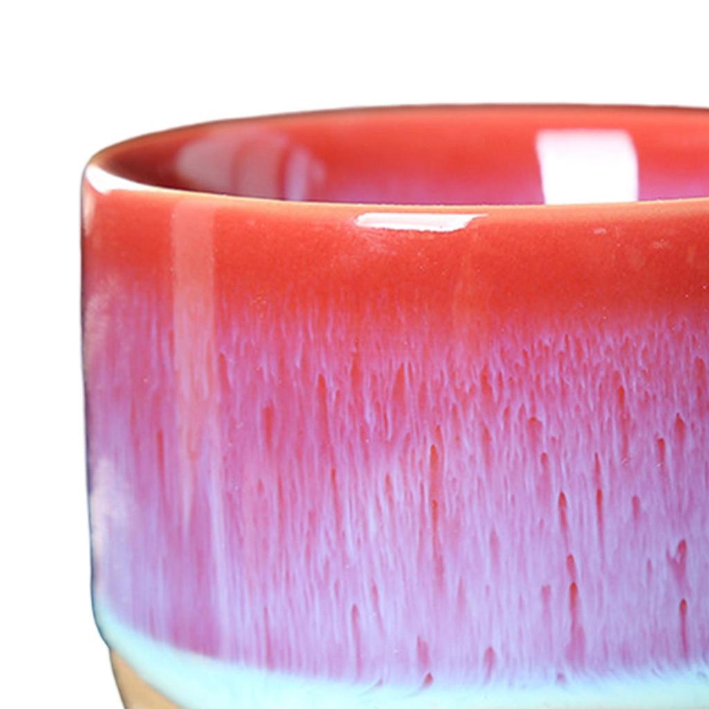 Ceramic Cups 150ml Japanese Style Handless Yerba Mate Teacup Kung Fu Tea Cup for Cappuccino Juice Yerba Mate Sake Espresso