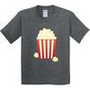 Inktastic Popcorn Movie Treat Youth T-Shirt Movies Theatre Theater Dessert Food