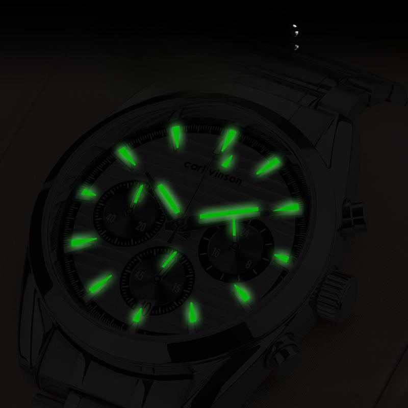 Men's Watch Multi-functional Waterproof Quartz Watch Men's Watch