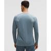 Lululemon Metal Vent Tech Long Sleeve Shirt Polo Pastel Steel Blue