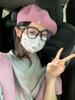 Autumn And Winter Metal Standard Wool Beret Female Korean Version Literary And Retro Painter Hat Showing Face Small Cloud Hat