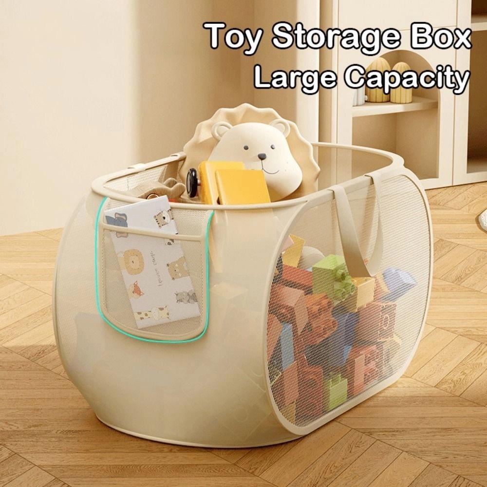 Multifunctional Storage Bag Handheld Laundry Basket Portable Storage Basket  For Children Toys