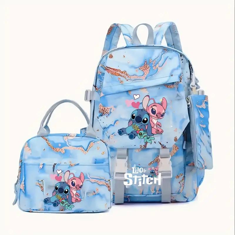 TS JYL laptop bag,Stitch Backpack Lightweight Large School Bag For Grade 1-6 Students