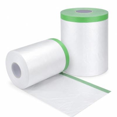 Masking Tape for Masking Multiple Protective Tape for Car Painting and Green Paper Cloth 110cm Wide X 25m 2 Painting, Film, Sizes, Walls,