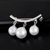 Simple Imitation Pearl Brooch Women's Accessories